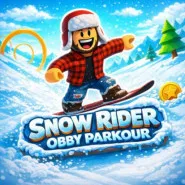 Snow Rider Obby Parkour